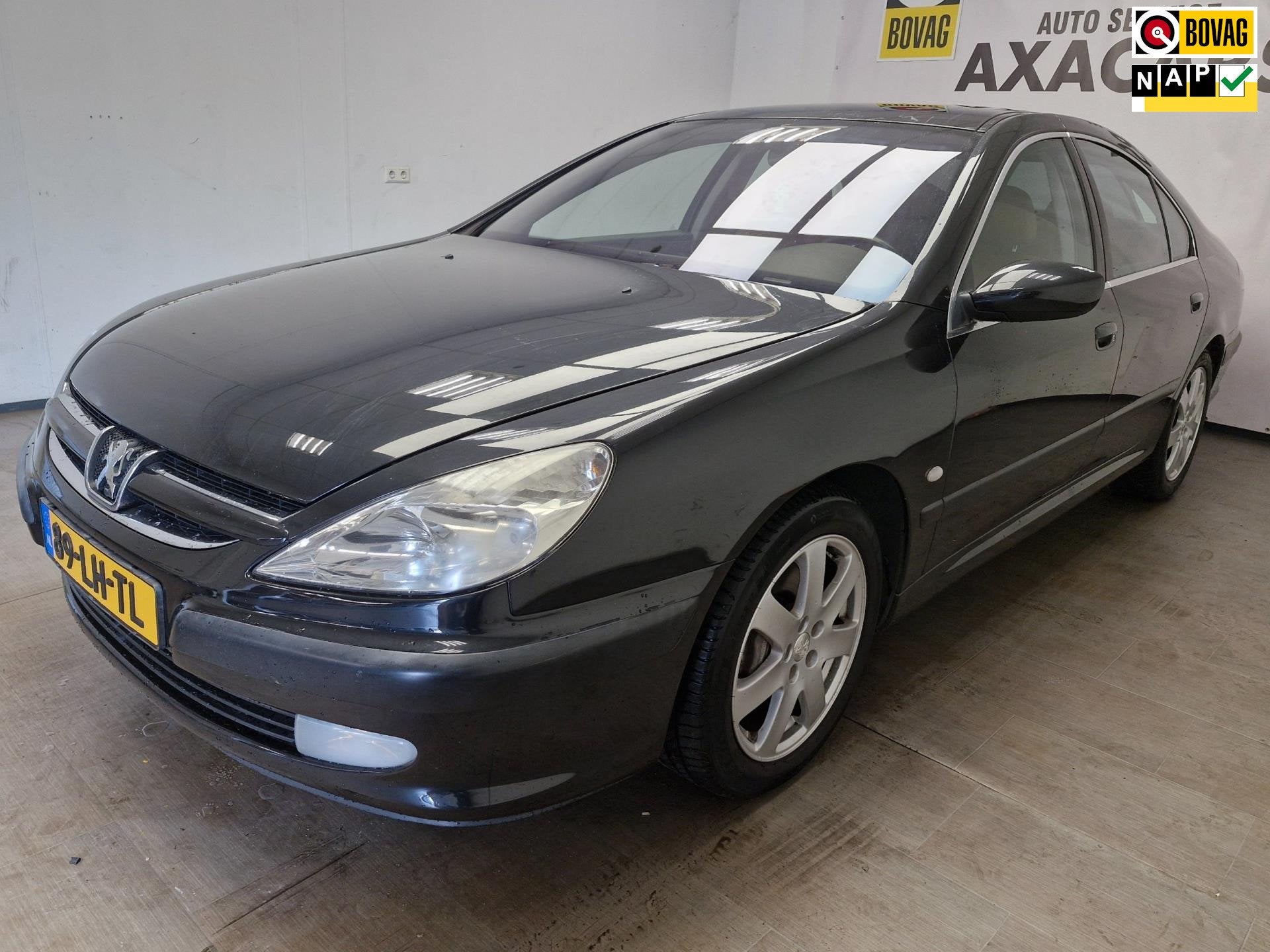 Peugeot 607 3.0-24V V6 Executive UNIEKE AUTO ! AUTOMAAT ! NI, Auto's, Dealer onderhouden, 2946 cc, Zwart, Bedrijf