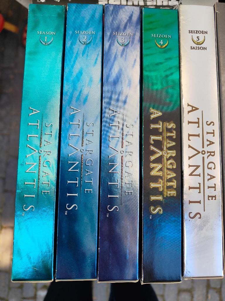 Stargate Atlantis seizoen 1 tm 5, Boxset, Ophalen of Verzenden, Zo goed als nieuw, Science Fiction