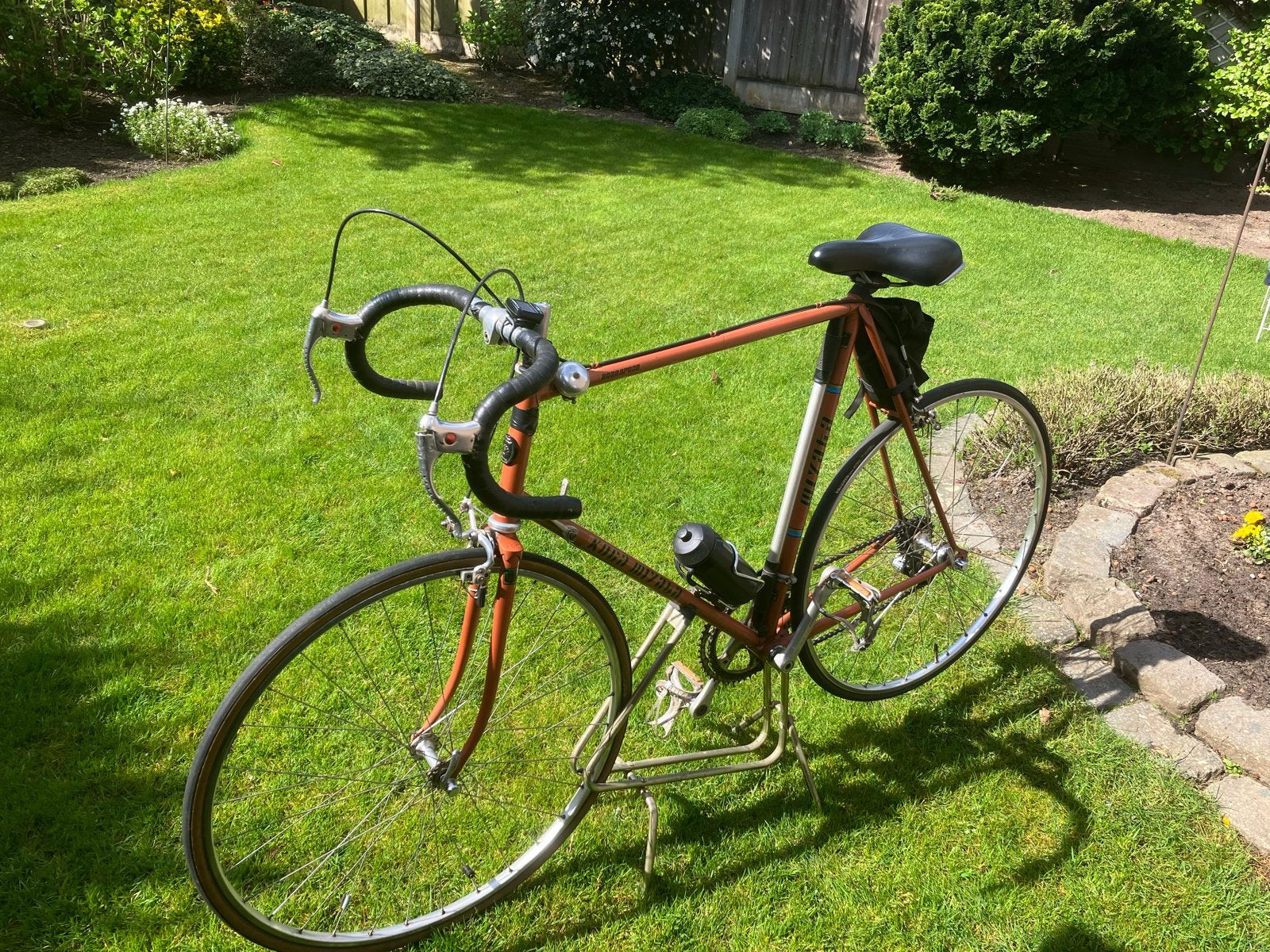 Retro Koga Miyata racefiets - Maat 60, Fietsen en Brommers, Fietsen | Racefietsen, Gebruikt, Velgrem, Ophalen of Verzenden, 57 tot 61 cm