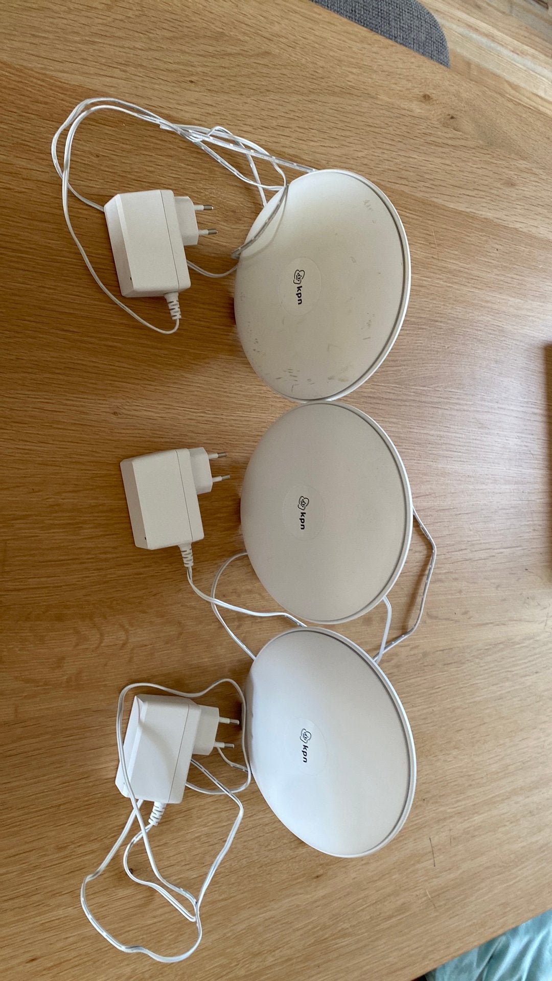 3xWitte KPN WiFi punten (3 voor de prijs van 2), Computers en Software, WiFi-versterkers, Ophalen, Gebruikt