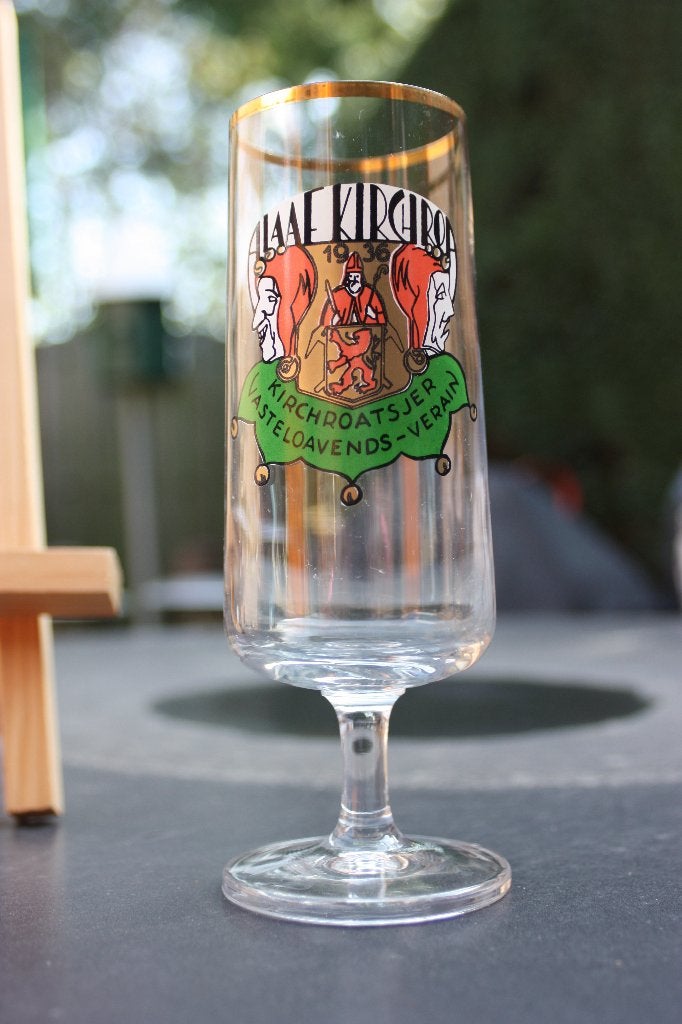 Oud glas Alaaf Kirchroa Kirchroatsjer Vasteloavends-Verain, Ophalen of Verzenden, Zo goed als nieuw
