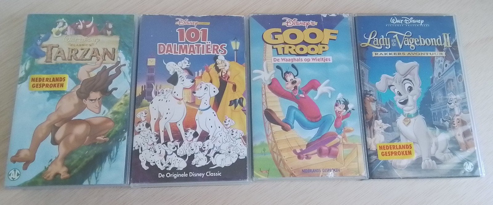 Disney Video Banden, Ophalen of Verzenden, Overige figuren, Gebruikt, Overige typen