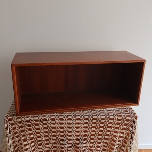 Boekenkast Kempkes vintage retro mid century laag origineel, Ophalen, Gebruikt, 50 tot 100 cm, Minder dan 100 cm