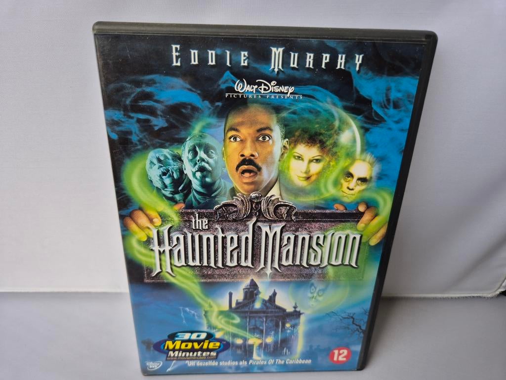 Disney's Eddie Murphy the Haunted Mansion DVD, Ophalen of Verzenden, Zo goed als nieuw, Actiekomedie