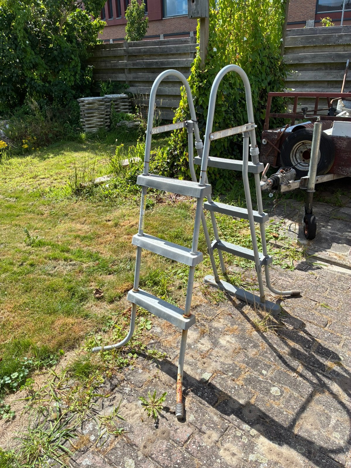 Zwembad trap, Tuin en Terras, Ophalen, Gebruikt