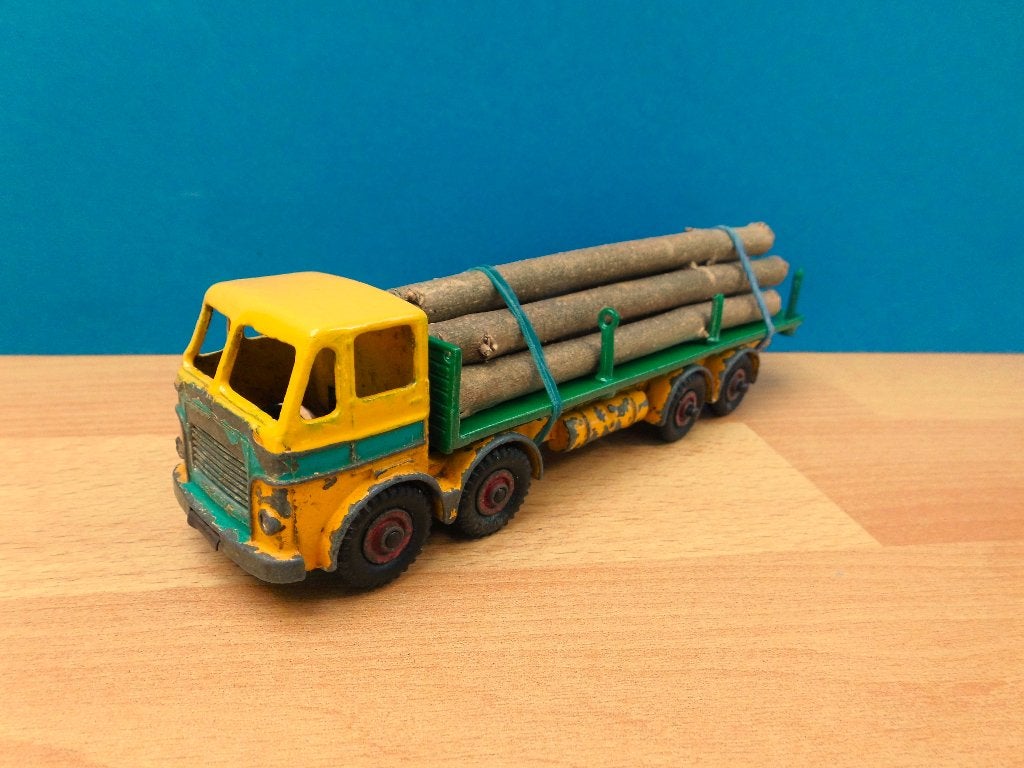 Dinky Toys # 934 Leyland Octopus boomstammenvervoer, Ophalen of Verzenden, Gebruikt, Bus of Vrachtwagen, Dinky Toys
