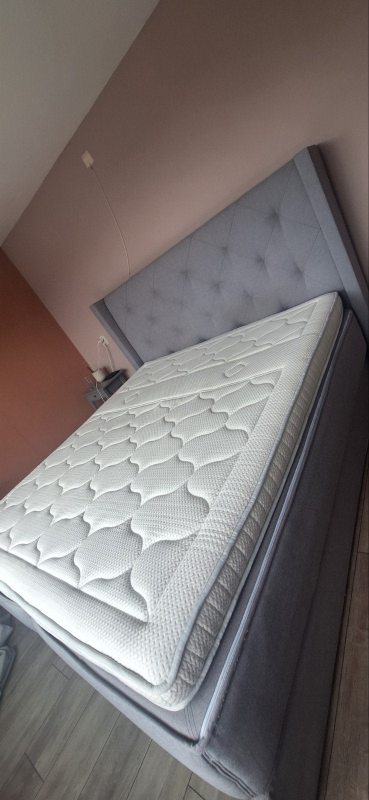 Boxspring van Swisssense, Ophalen, Tweepersoons, Zo goed als nieuw, 180 cm