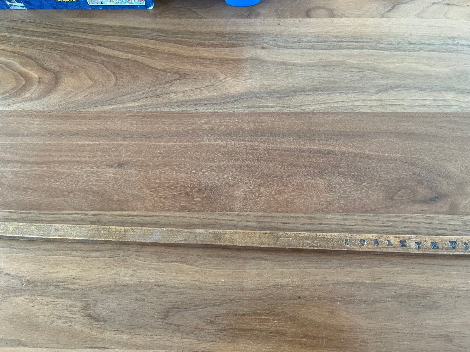 Antieke houten meetstok voor stof, Ophalen of Verzenden