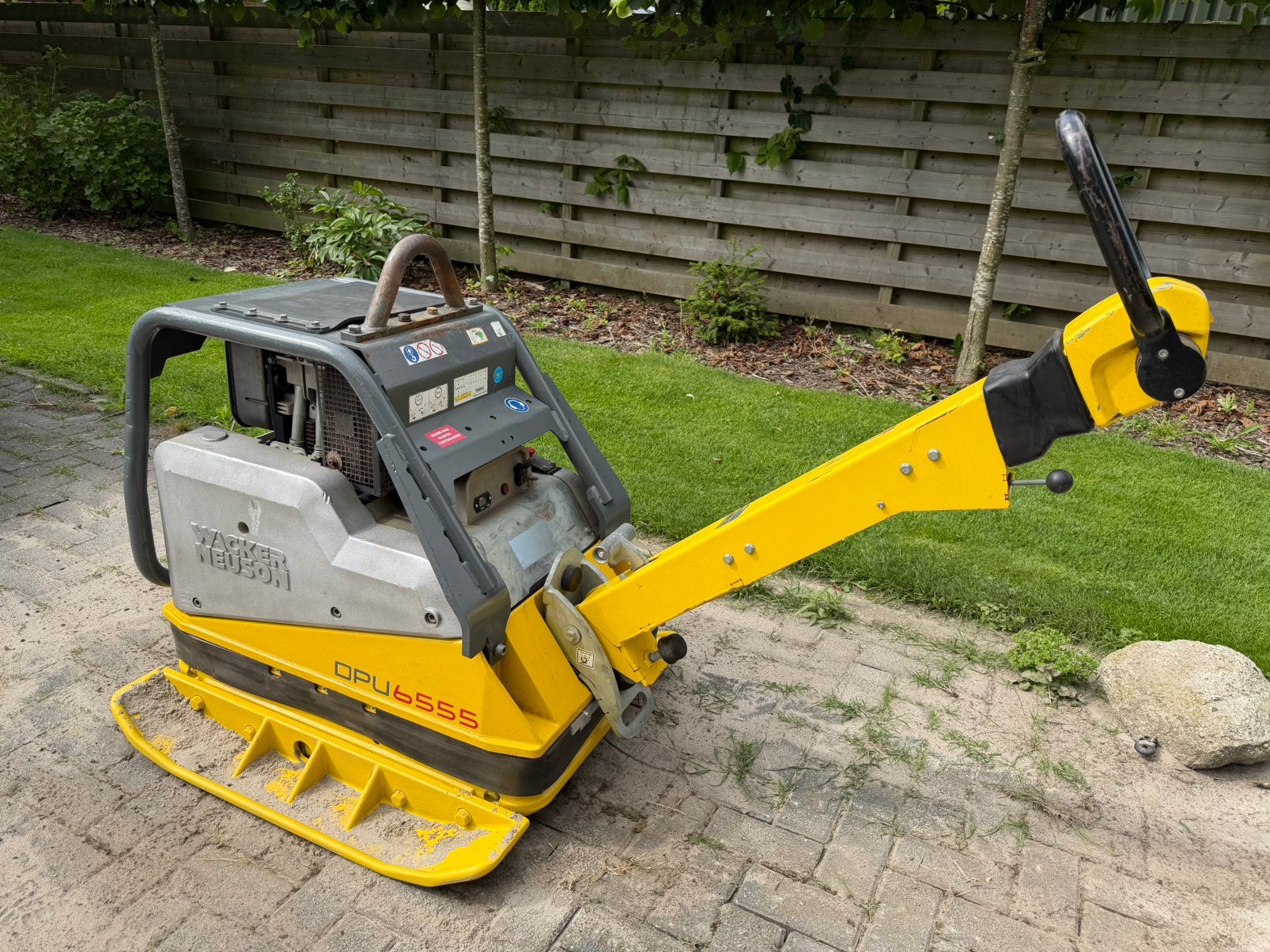 Wacker Neuson trilplaat te koop DPU 6555 (2020 en 266uur), Ophalen, Gebruikt