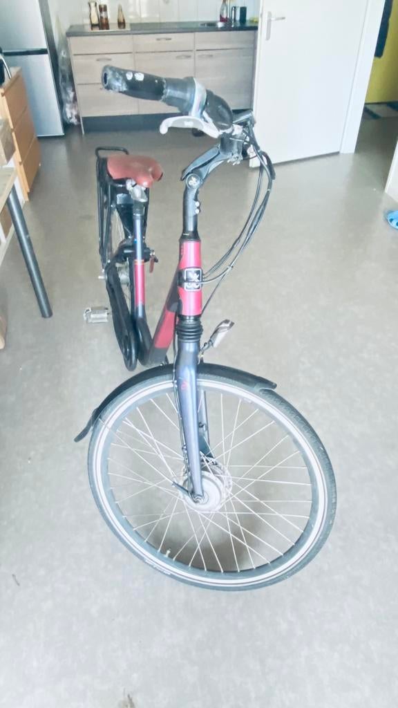 Trenergy E-luxe Elektrische damesfiets frame maat 50, Ophalen, Gebruikt, Velgrem