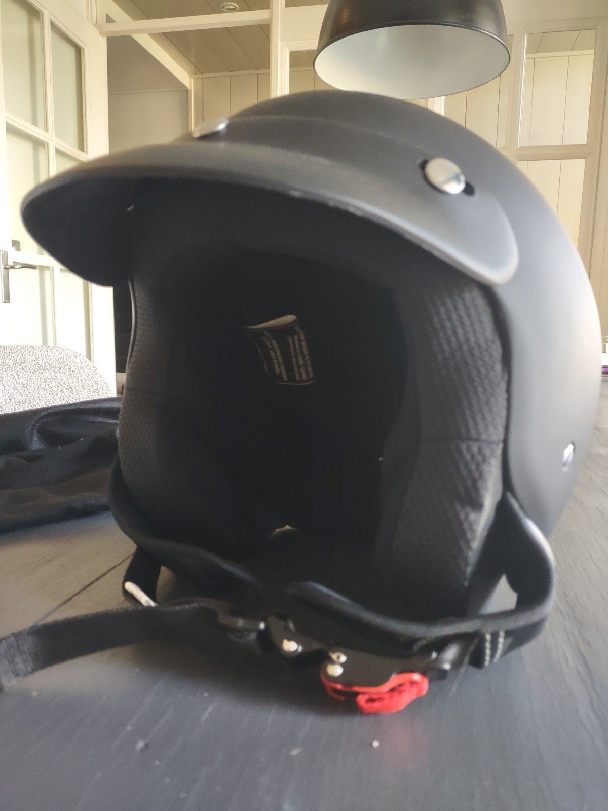 DEMM Scooterhelm Maat L - Zo goed als nieuw, Fietsen en Brommers, Ophalen of Verzenden, Zo goed als nieuw, Large, DEMM