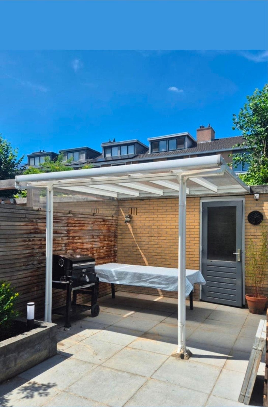 Terrasoverkapping / Veranda, Tuin en Terras, Overkappingen, Gebruikt, Veranda, Ophalen of Verzenden