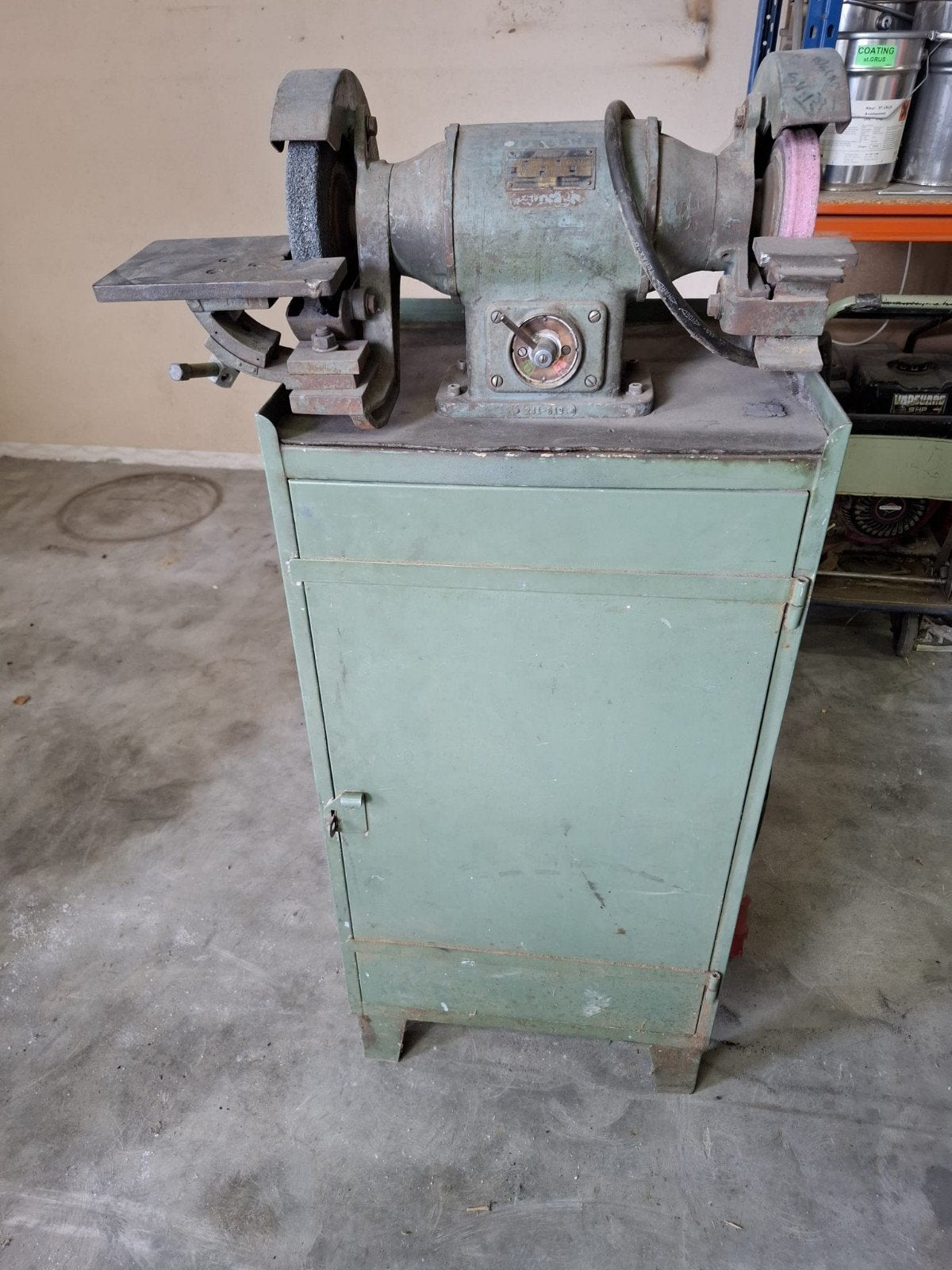 Slijpmachine, Doe-het-zelf en Verbouw, Gereedschap | Slijpmachines, Ophalen of Verzenden, Gebruikt, Minder dan 700 watt, Werkbankslijpmachine