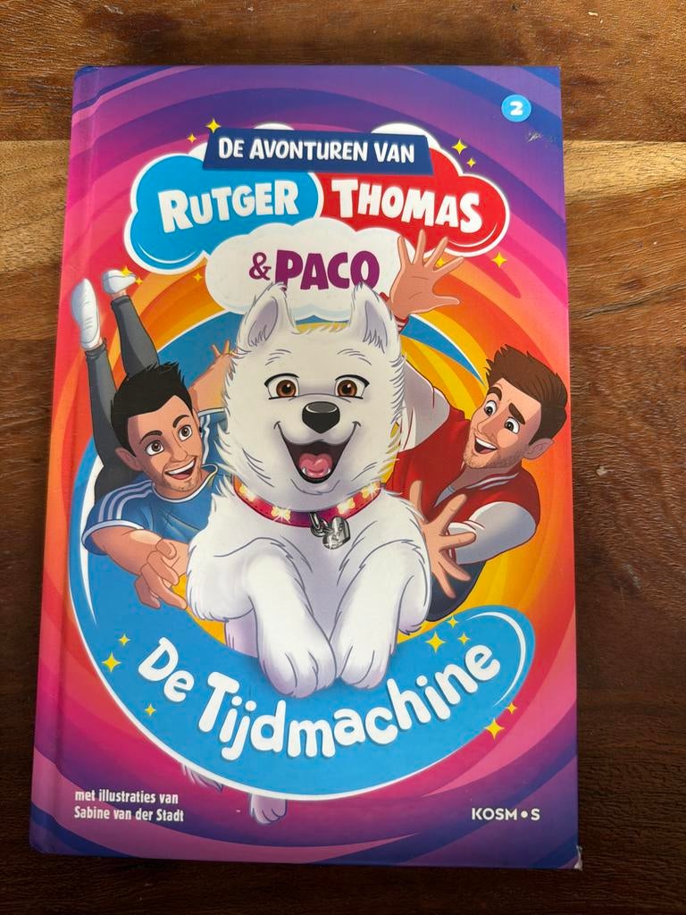 De Avonturen van Rutger, Thomas & Paco: De Tijdmachine, Boeken, Ophalen of Verzenden, Gelezen