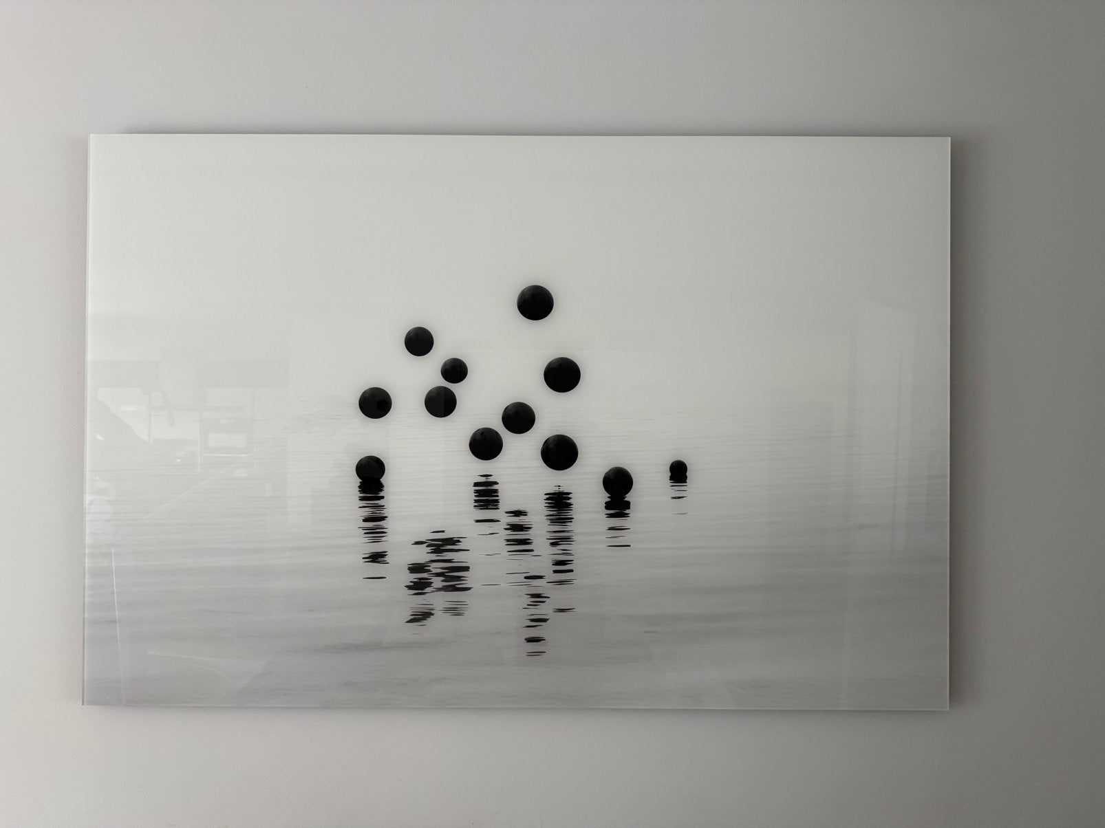 Plexiglas lijst Volgermeer polder, Ophalen, Zo goed als nieuw