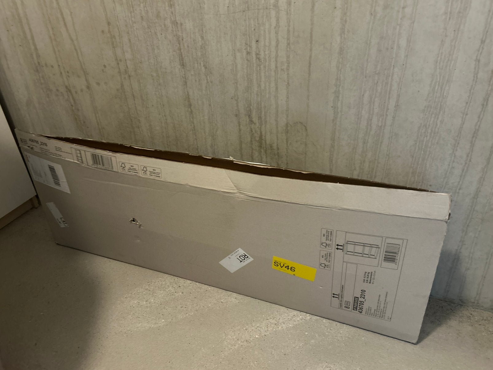 Stelling kast nieuw, Ophalen, Zo goed als nieuw