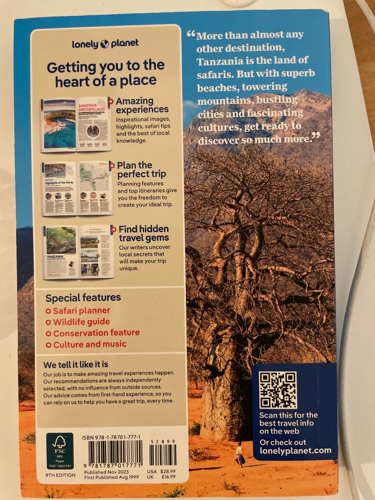 Lonely Planet Tanzania Reisgids - 8e editie, Boeken, Reisgidsen, Ophalen, Afrika, Lonely Planet, Zo goed als nieuw
