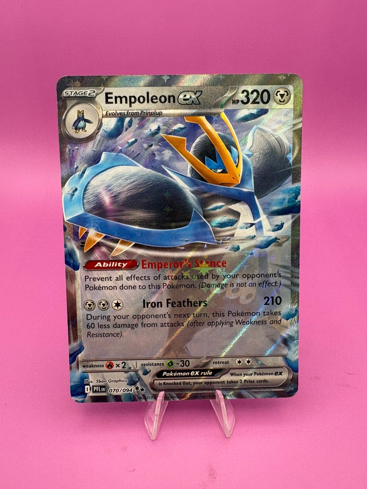 Empoleon ex 070/094, Ophalen of Verzenden, Nieuw, Losse kaart