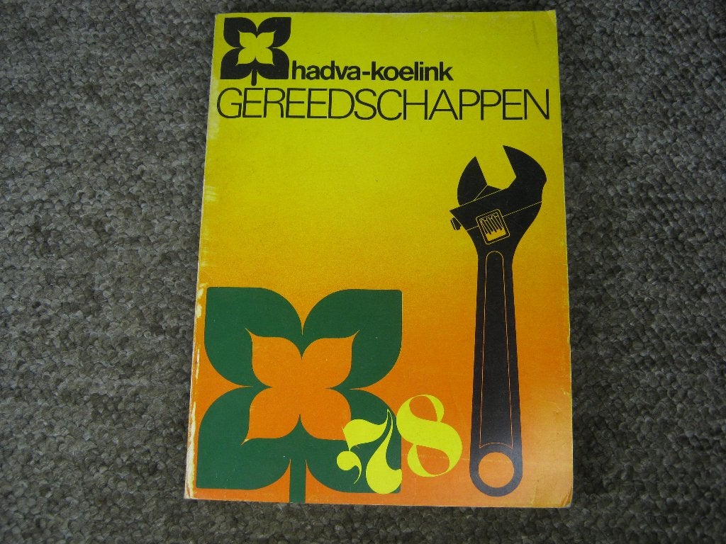 Gereedschappen Catalogus. Hadva-Koelink, 1978, Verzenden, Gelezen, Catalogus