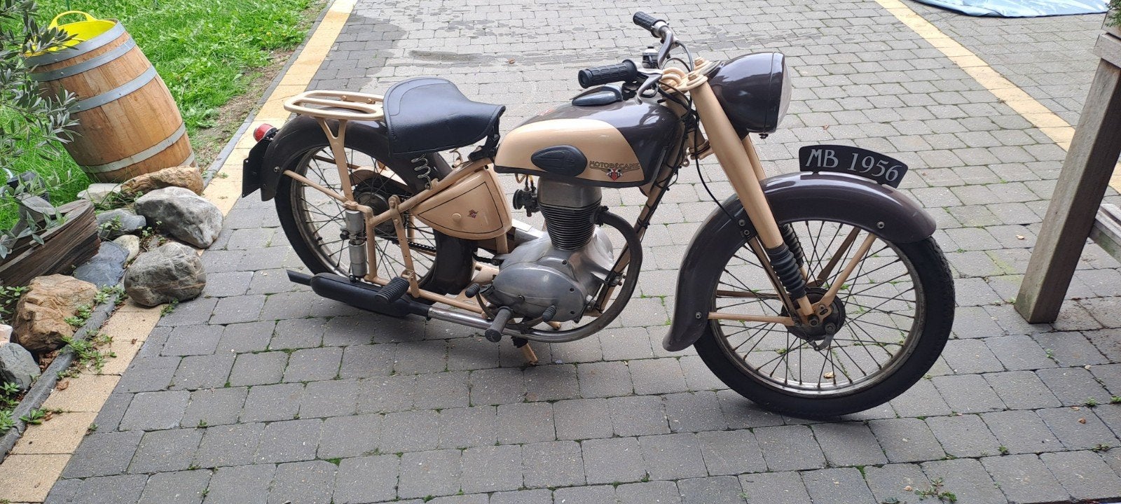 motobecane 125 cc 1956, Ophalen, Gereviseerd