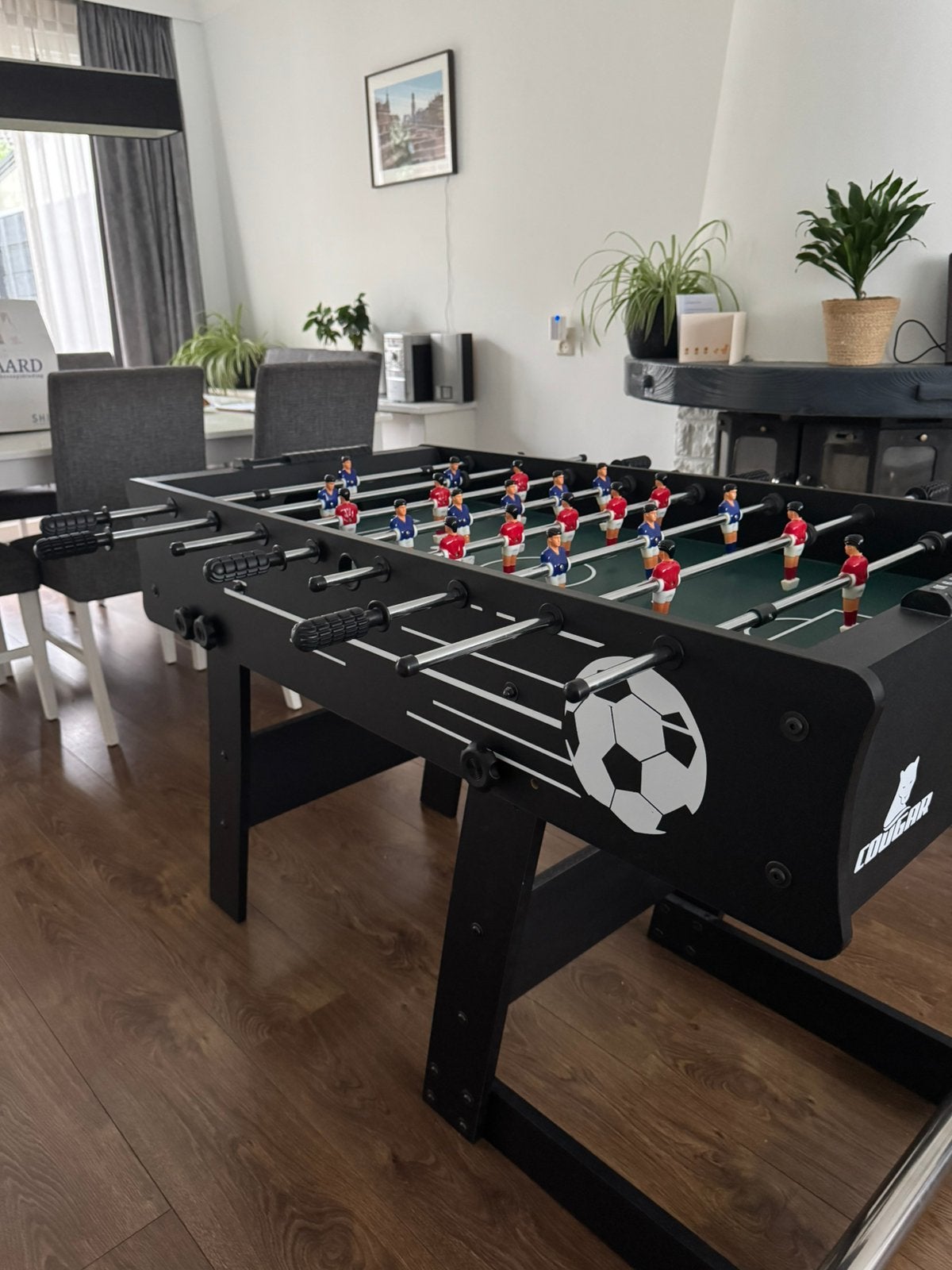 Tafelvoetbal, Ophalen, Zo goed als nieuw