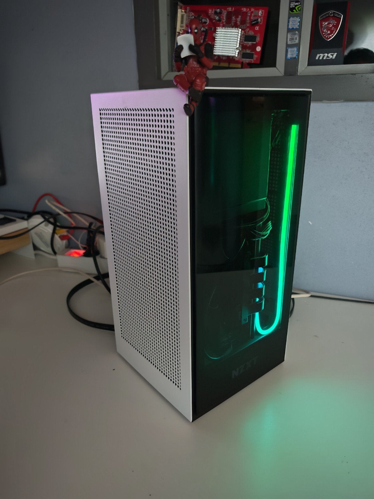 MINI RGB GAME PC - INTEL I9 - RTX 4060 - 32 GB - 1TB - WIN11, Ophalen, Kapoen PC Gaming, 32 GB, Intel Core i9 10900K