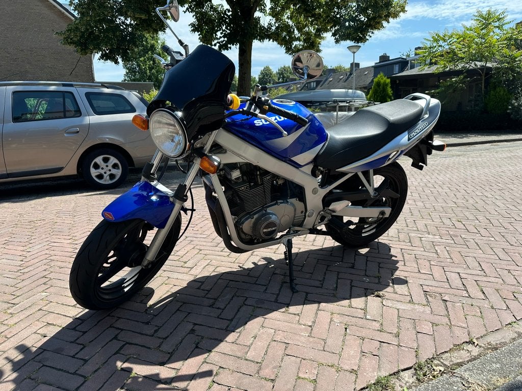 Suzuki gs500 (inc onderhouds geschiedenis), 2 cilinders, Gebruikt, Particulier, Minimaal motorrijbewijs A2