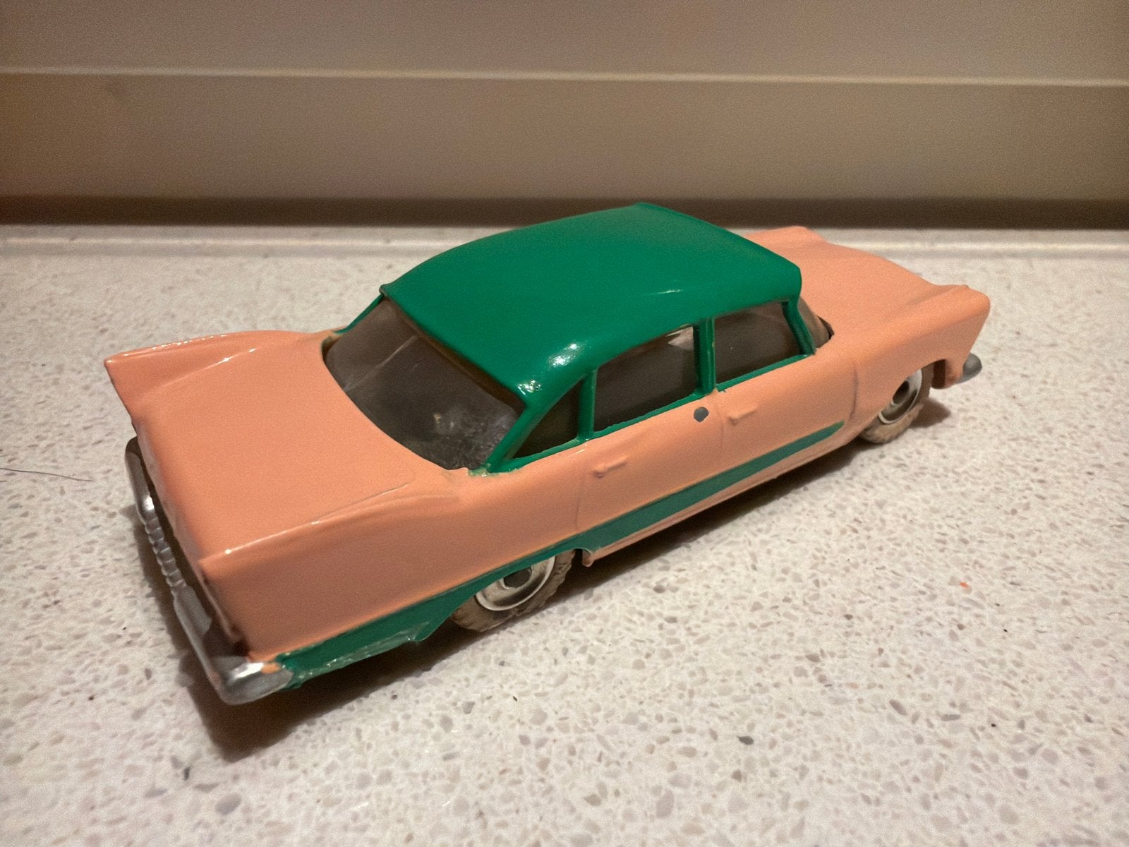 Dinky Toys Plymouth Fury - Schitterend Gerestaureerd, D, Gebruikt, Dinky Toys, Ophalen of Verzenden