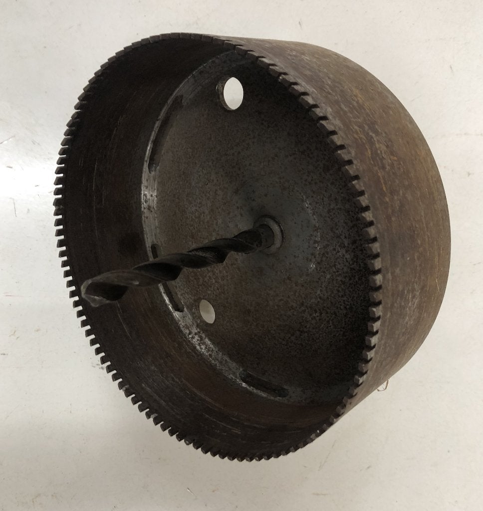 1 x fraisboor 160mm gebruikt en 1 x fraisboor 152 mm nieuw, Pvc, Nieuw, Ophalen of Verzenden, Minder dan 2 meter