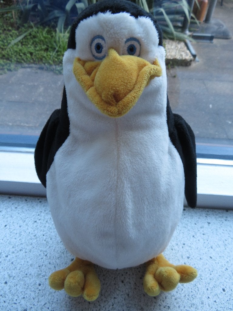 Pinguïn The Penguins Nickelodeon Madagascar Posh Paws 2010, Overige typen, Ophalen of Verzenden, Zo goed als nieuw, Wasbaar
