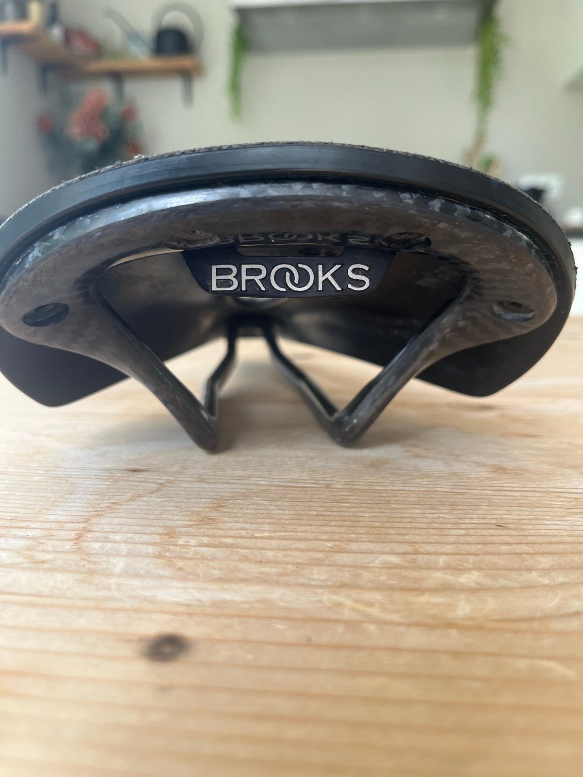 Brooks C13 Carved Zadel 158mm Carbon - Zo goed als nieuw, Ophalen, Zo goed als nieuw, Zadel, Racefiets