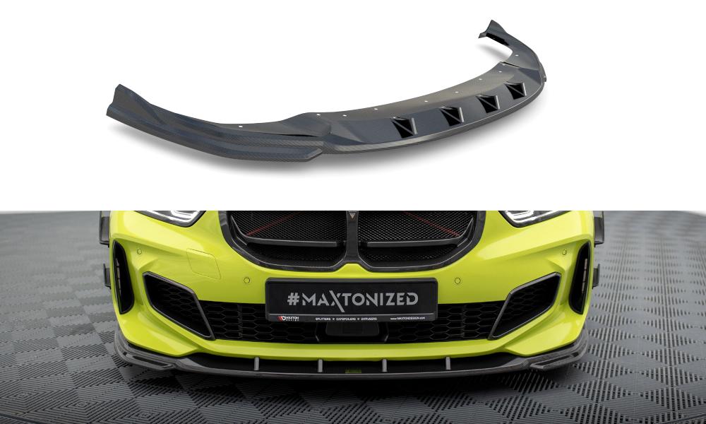 Carbon Voorlip sideskirt diffuser hoofdsteun - F40 M135i 19+, Ophalen of Verzenden