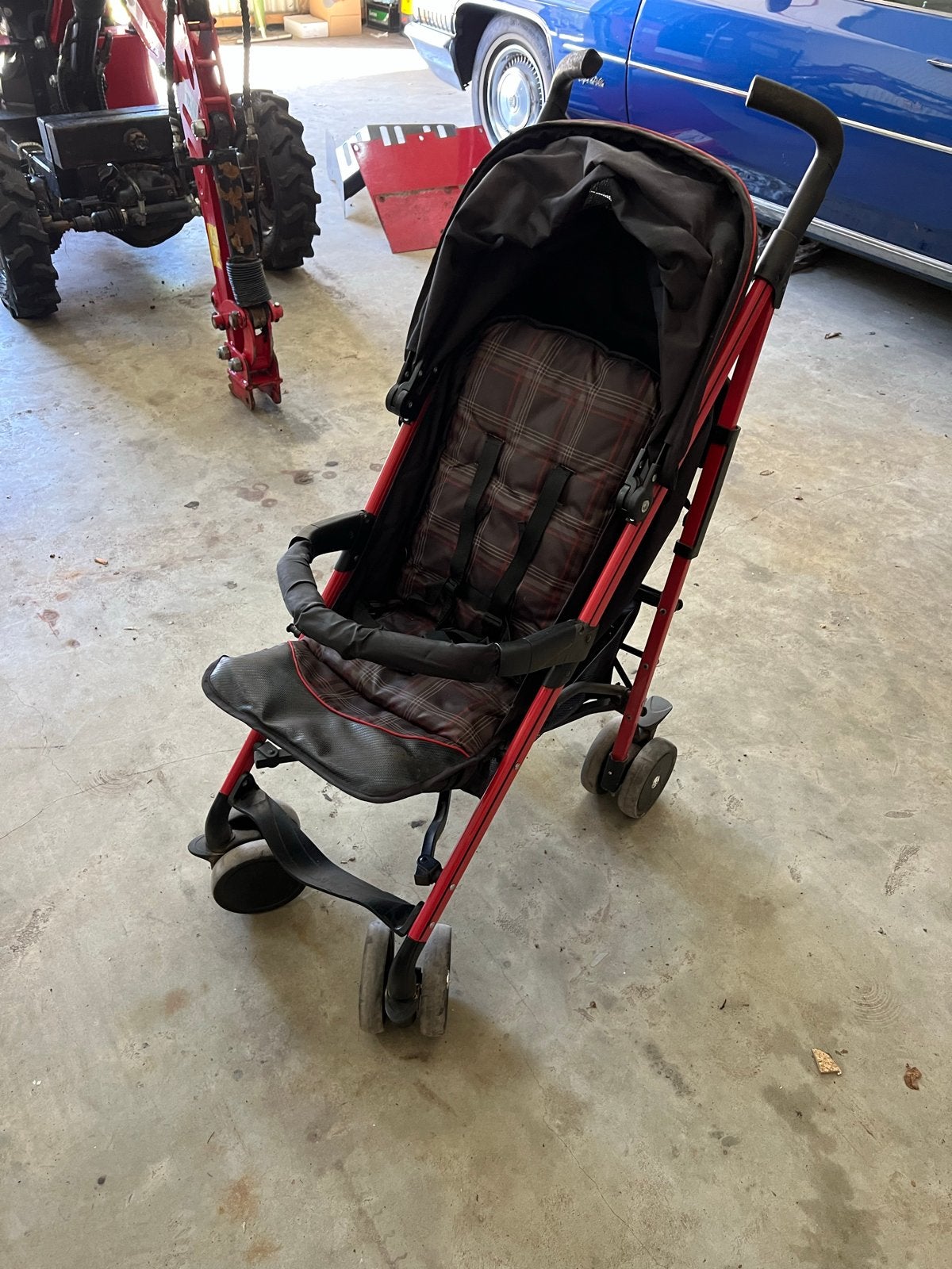 Compacte buggy volkswagen gti uitvoering, Ophalen, Gebruikt, Overige merken, Verstelbare rugleuning