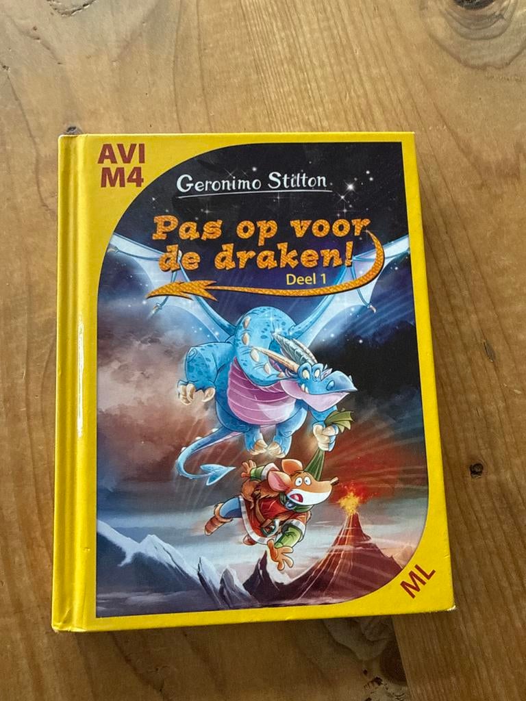 Geronimo Stilton: Pas op voor de draken! Deel 1, Ophalen of Verzenden, Gelezen, Fictie algemeen