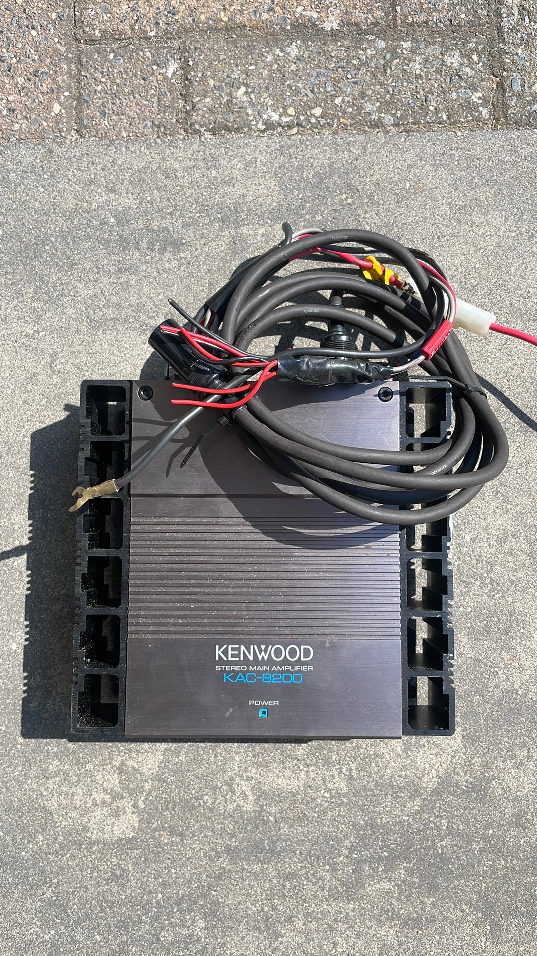 Kenwood KAC-8200. Auto-eindversterker, Ophalen of Verzenden, Gebruikt