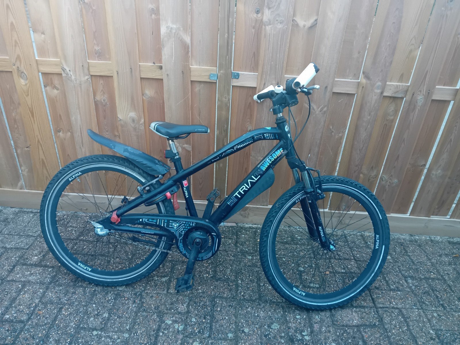 24 inch fiets jongen Alpina Trial, Ophalen, Gebruikt, Staal, 24 inch of meer