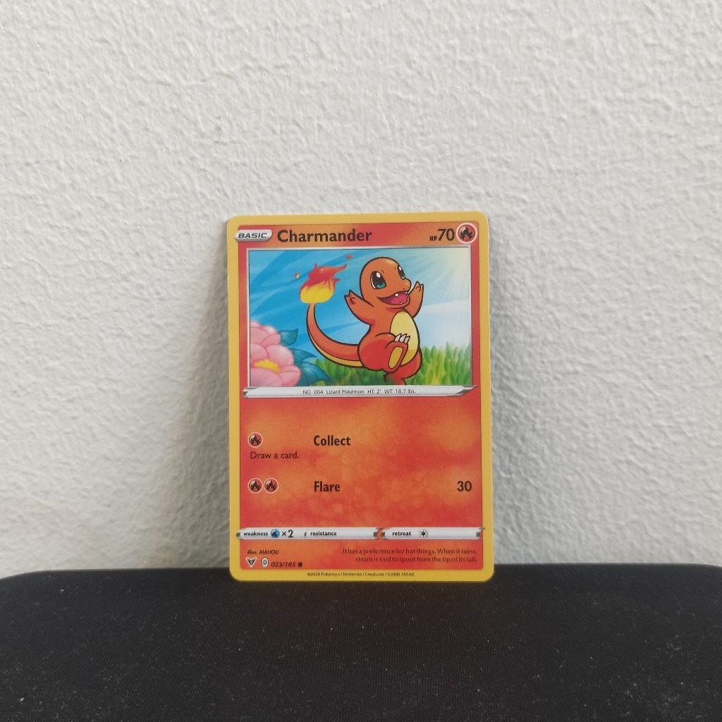 pokemon kaart charmander, Ophalen of Verzenden, Zo goed als nieuw, Losse kaart