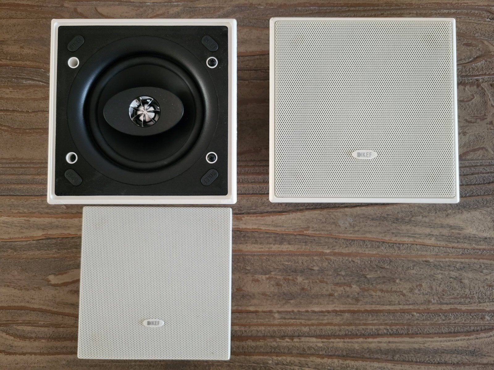 2X KEF Ci130CS Plafondspeaker Inbouwspeaker, Ophalen