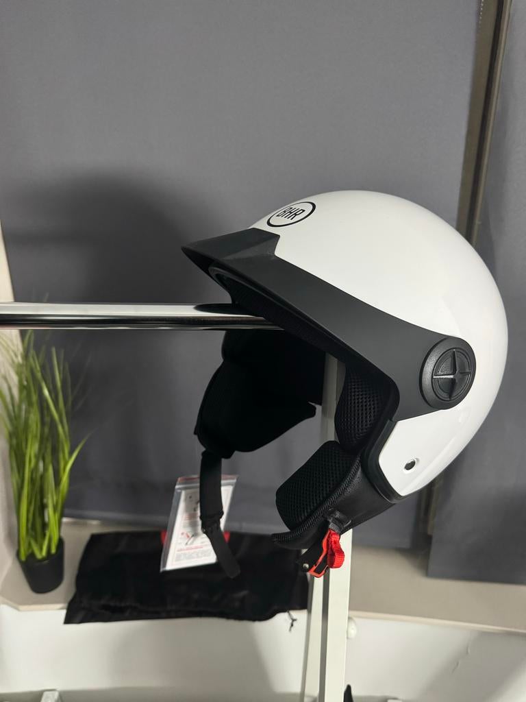 Nieuwe BHR scooter helm wit, maat XS, Ophalen of Verzenden, Nieuw, Extra small of kleiner