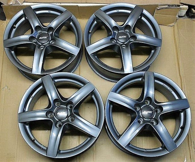 AluTec velgen grijs 6.5Jx16H2 // 5x100, Auto diversen, Ophalen of Verzenden, Nieuw
