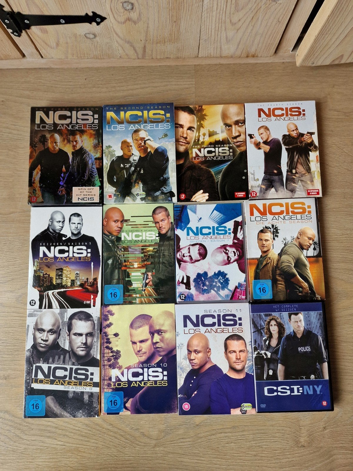 NCIS: Los Angeles Seizoenen 1-11, Vanaf 12 jaar, Ophalen of Verzenden, Gebruikt, Detective en Krimi
