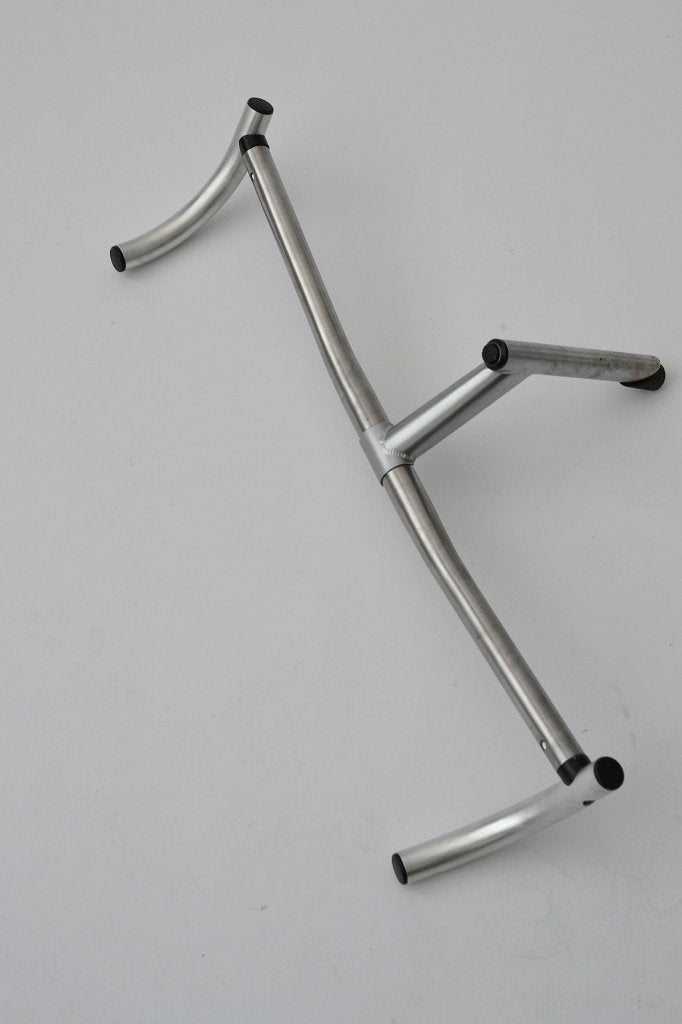 Vintage stalen stuur + stuurpen Mountainbike MTB, Fietsen en Brommers, Gebruikt, Stuur, Staal, Ophalen of Verzenden