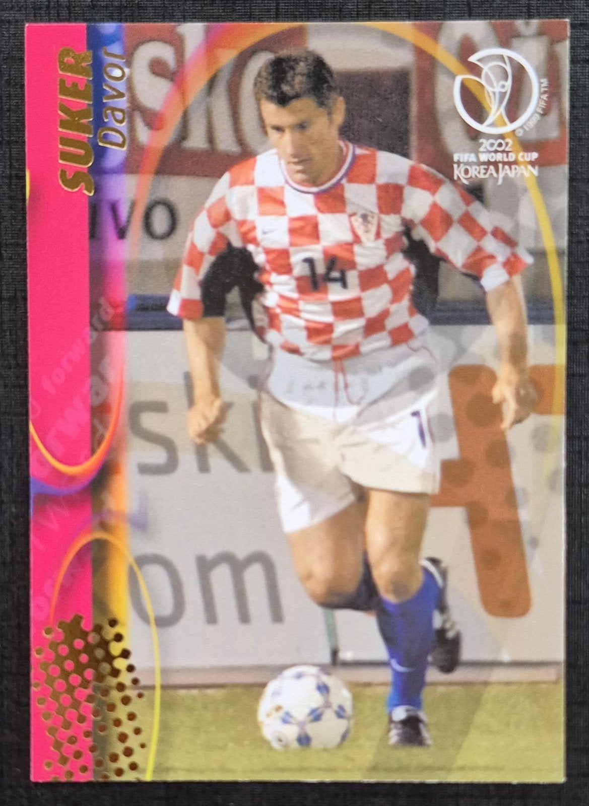 Panini Davor Suker - Kroatië, WK 2002, Ophalen of Verzenden, Zo goed als nieuw, Plaatje