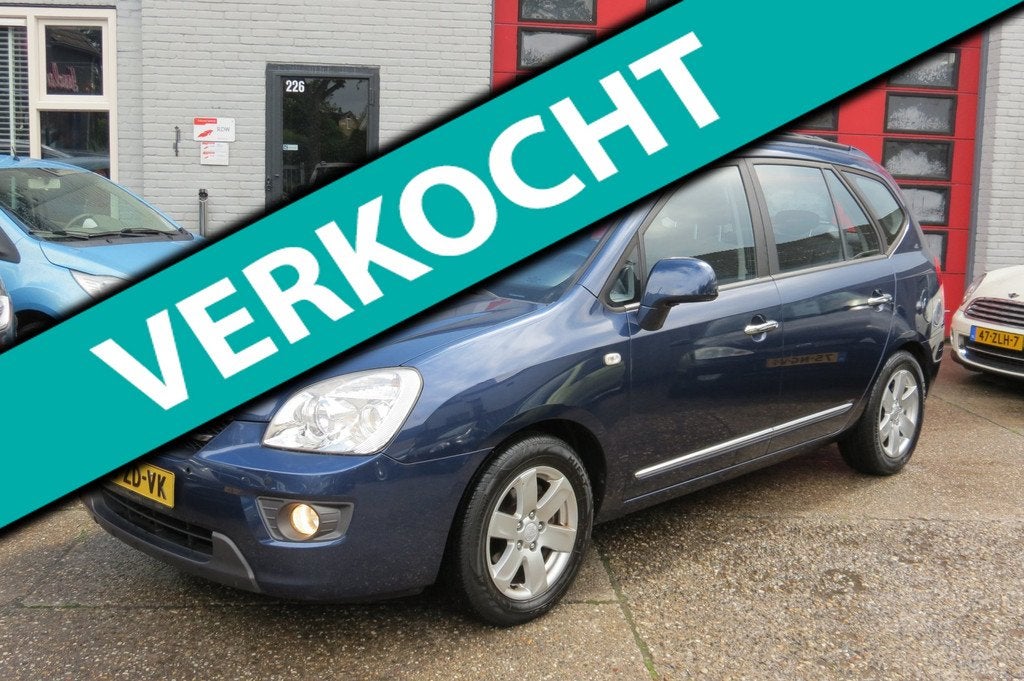 Kia Carens 2.0 CVVT X-ecutive , Clima , Trekhaak ,PDC, Auto's, Kia, Bedrijf, Carens, ABS, Airbags, Airconditioning, Automatische klimaatregeling