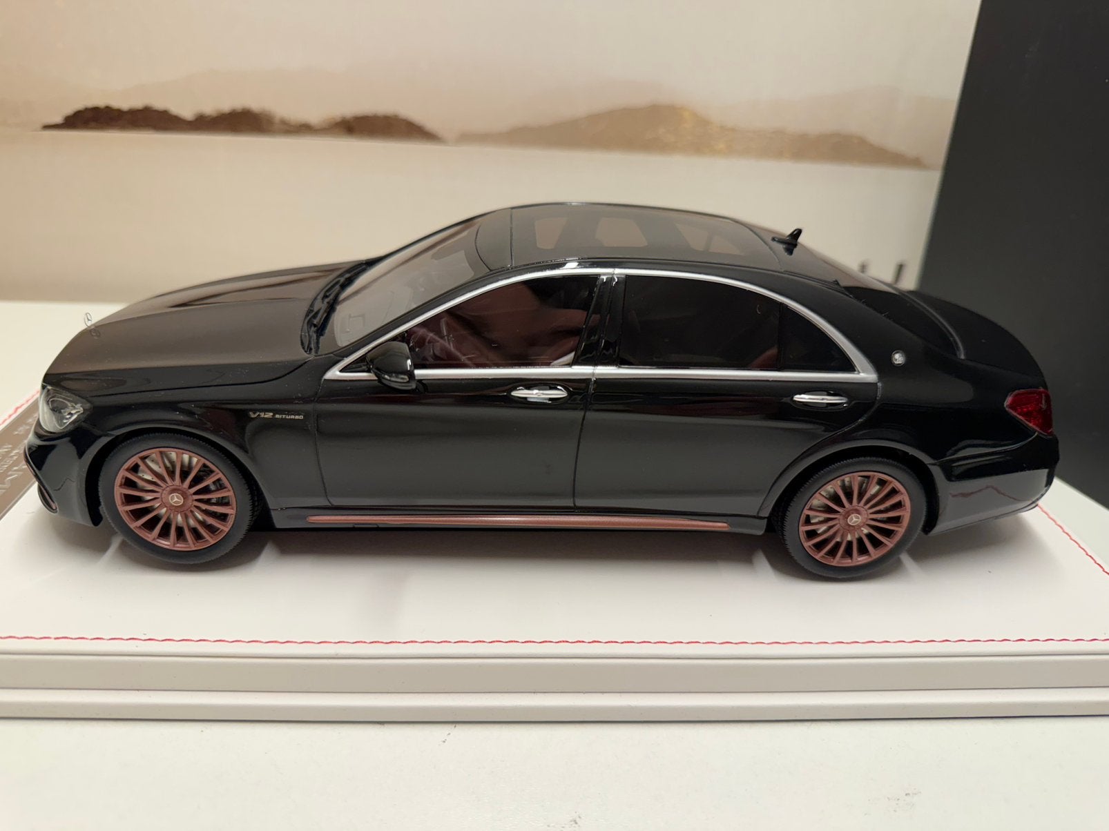 1:18  Vehicle Art Mercedes-Benz AMG S65 (W222), Ophalen of Verzenden, Nieuw, Auto, Overige merken
