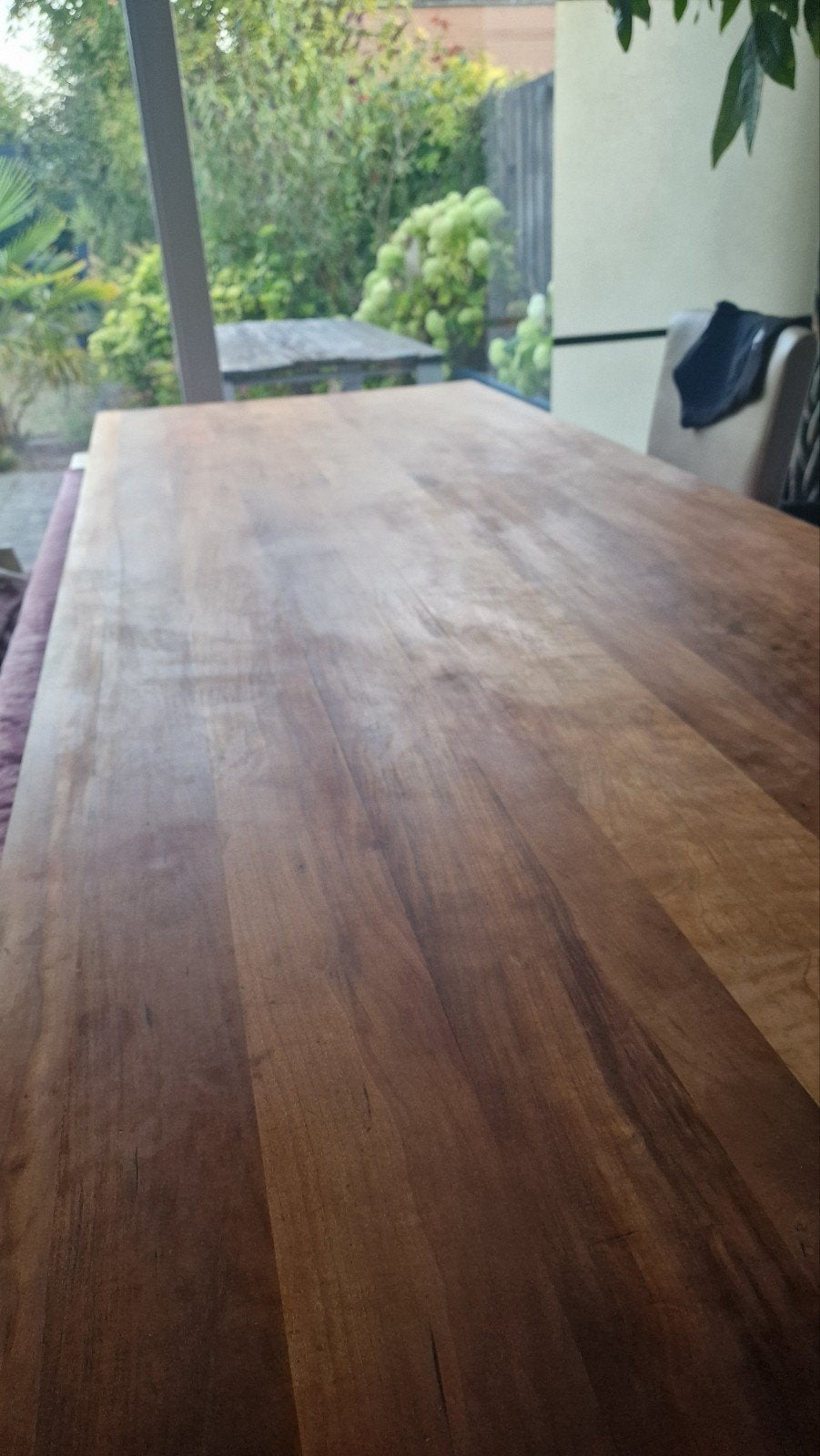 Arco Essenza kersenhout Eettafel 240x90x75 cm, Huis en Inrichting, Tafels | Eettafels, Ophalen, Gebruikt, 200 cm of meer, 50 tot 100 cm