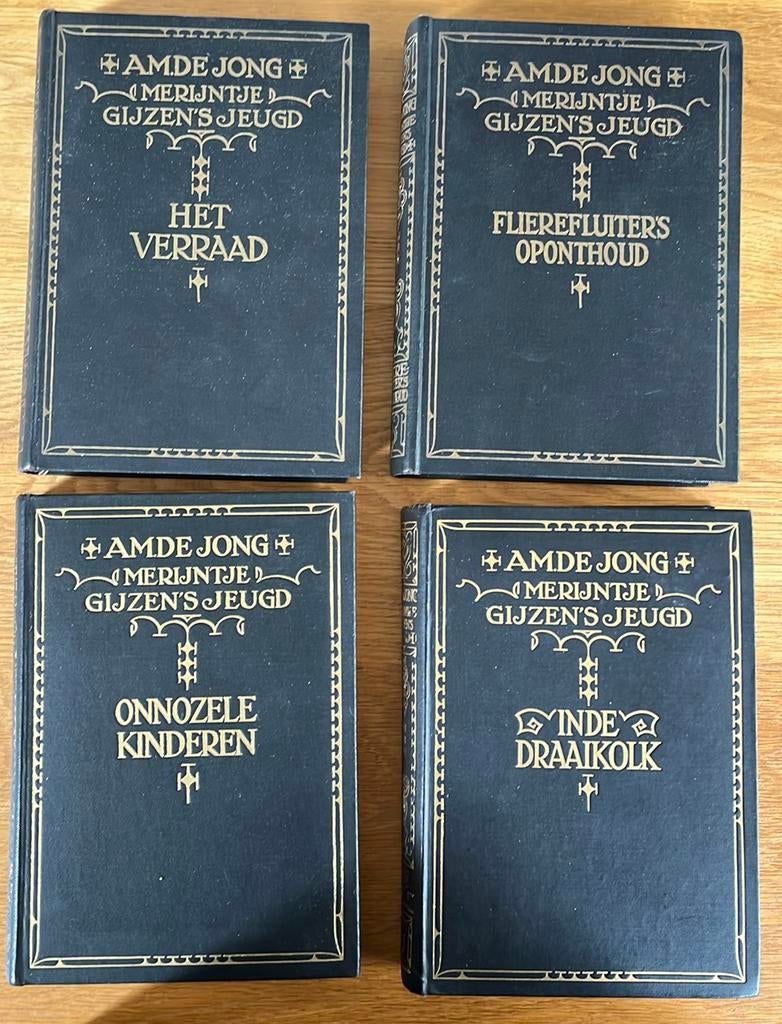 Merijntje Gijzen’s jeugd - eerste 4 delen - antiek, Ophalen of Verzenden, Gelezen, Nederland