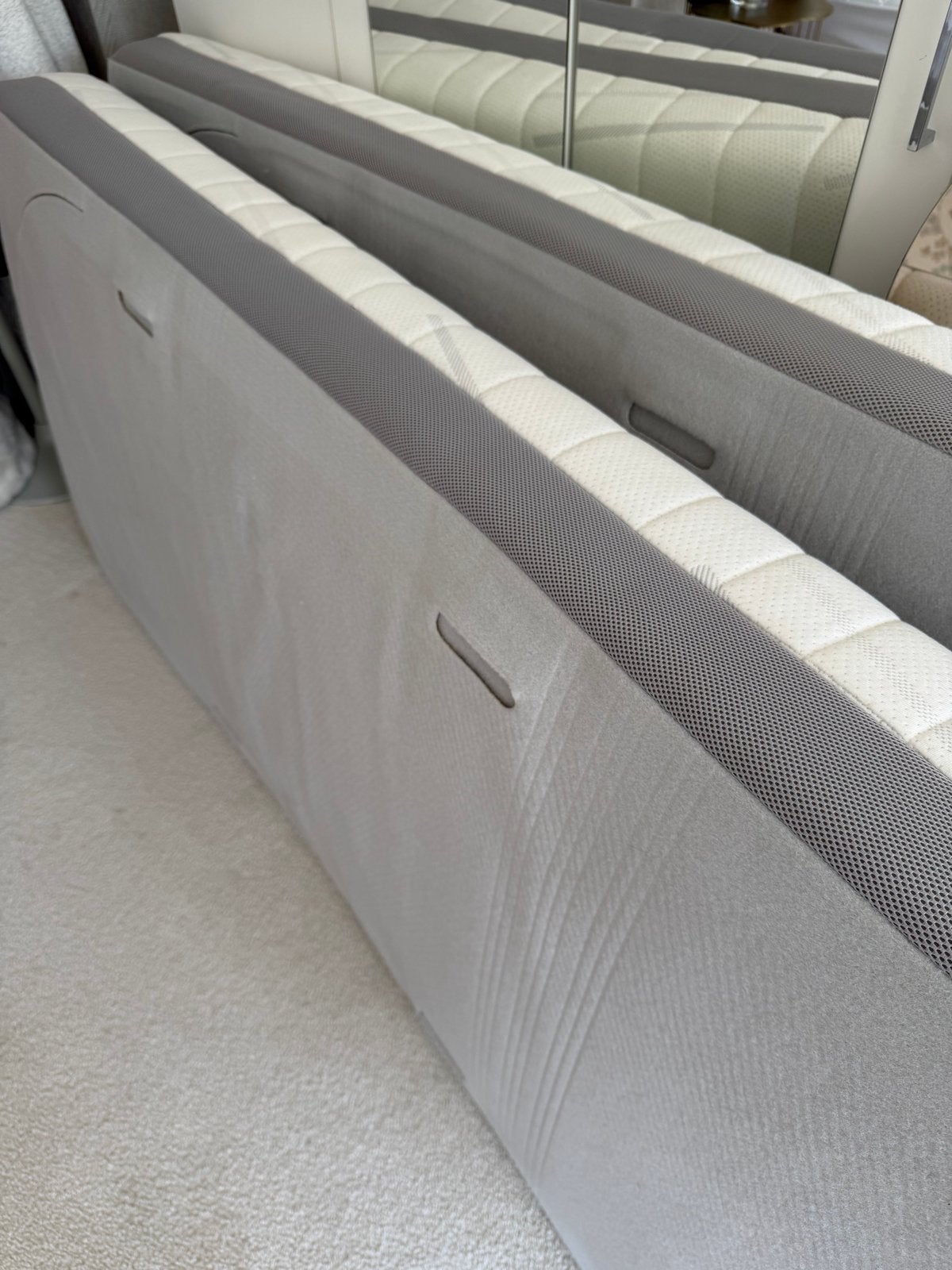 2x Auping AVS Adagio Pocket matrassen – Medium & Soft, Ophalen, 90 cm, Tweepersoons, Zo goed als nieuw