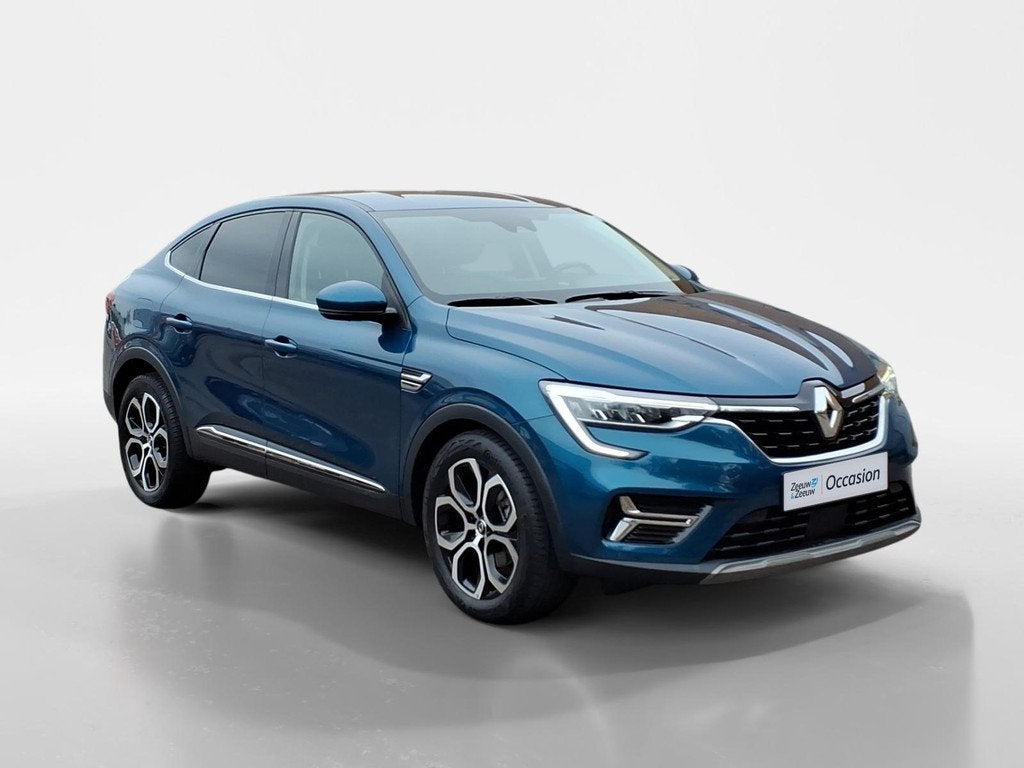 Renault Arkana 1.6 E-Tech Hybrid 145 Intens groot scherm nav, Auto's, Renault, Gebruikt, Euro 6, Blauw, Origineel Nederlands