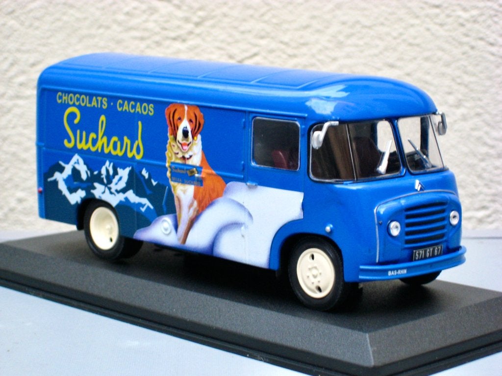 Citroen U23 Heulkiez 1958 Suchard Altaya Utilitaires 1:43, Ophalen of Verzenden, Nieuw, Auto, Overige merken